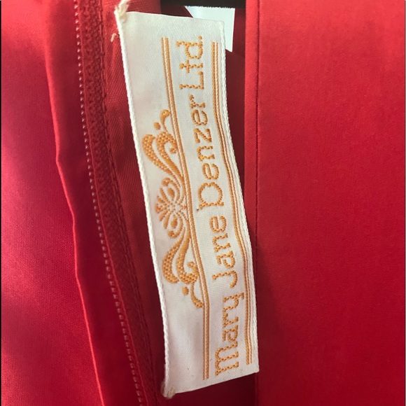 Vintage Red Bubble dress - Picture 6 of 6